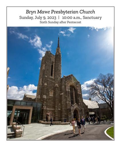 Sunday, July 9, 2023 10 a.m. Bulletin