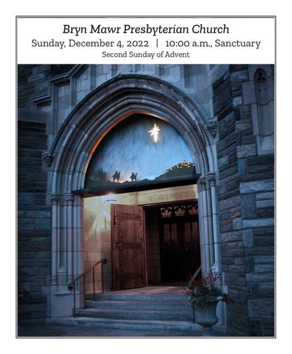 Sunday, December 4, 2022 - 10 a.m. Bulletin